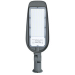 LED Straatlamp - Straatverlichting - Aigi Animo - 30W - Helder/Koud Wit 6500K - Waterdicht IP65 - Mat Grijs - Aluminium