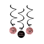 Paperdreams Swirlslingers roze/zwart 70