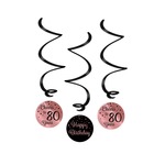 Paperdreams Swirlslingers roze/zwart 40