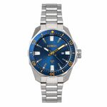Nautis Global Dive 18093R-E Heren Horloge 44mm 50 ATM