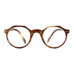 Leesbril bifocaal INY Gatsby G51900 bruin/turkoois +2.50