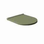 Salenzi Toiletzitting Form Slim Mat Legergroen