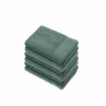 Walra Soft Cotton Handdoek 50 x 100 cm 550 gram Legergroen - 6 stuks