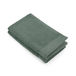 Walra Soft Cotton Gastendoekje 30 x 50 cm 550 gram Legergroen - 2 stuks