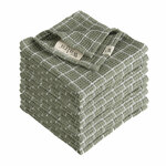 Walra Vaatdoek Dry with Cubes Legergroen - 3 stuks