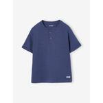 Gestreept sweatshirt van molton baby leiblauw