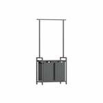 Wastafel Gliss Design Lako 60 cm Zonder Kraangat Mat Leigrijs Gliss Design