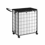 Kliko Ombouw Composiet - Leigrijs - 2 Containers - Futura 3 - In Beton