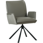 Leren eetkamerstoel Comfort - met armleuning - Echt leer, Modern, Comfortabel en kies uit meer dan 150+ kleuren - Ontdek de Vele Leersoorten en Kleuren bij ShopX
