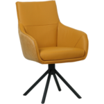 Leren eetkamerstoel Deal - met wieltjes - Echt leer, Modern, Comfortabel en kies uit meer dan 150+ kleuren - Ontdek de Vele Leersoorten en Kleuren bij ShopX