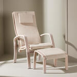 Beliani VIND - Clubfauteuil-Bruin-Corduroy