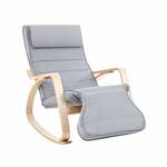 ZILT Fauteuil Lilo Rib - Lichtgrijs