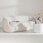 vidaXL Fauteuil 64x64x90 cm fluweel lichtgrijs