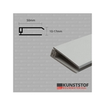 Fluwelen hanger met antislipoppervlak, Lichtgrijs