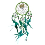 Rits badjas met naam-limegroen-2xl