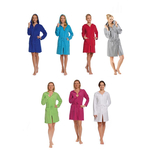 Badjas met rits lime & geel-limegroen-xl