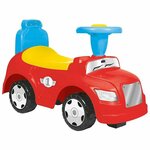 Dolu loopauto wit/groen/geel