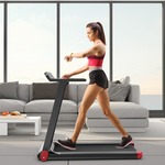 Magnetische opvouwbare loopband met digitale trainingscomputer