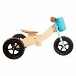 Small Foot - houten training driewieler/loopfiets 2in1 saliegroen