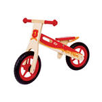 Van Dijk Toys berken houten loopfiets - Oranje ( Kinderopvang kwaliteit )