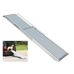 Trixie aluminium telescoop loopplank (100-180X43 CM)