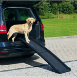 Topmast Loopplank - Zwart - 152 x 40 x 14 cm - voor uw hond in- en uit een auto