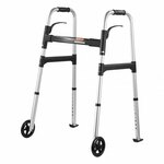 VEVOR looprek loophulp loopbank 6-traps in hoogte verstelbaar 770-889mm