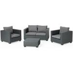 Salta chaise lounge loungeset antraciet