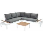 Garden Collections New Castle hoek loungeset 4-delig