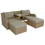 4 Seasons Outdoor Meteoro hoek loungeset 4-delig