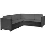 Lifestyle Long Beach hoek loungeset 4-delig