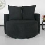 BePureHome Fauteuil Rodeo Velvet - Forest Green