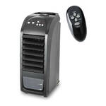 Draagbare mini Silent huishoudelijke energiebesparing Desktop Air Conditioner ventilator elektrische luchtkoeler (wit)