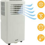 Airconditioner Mobiele Airconditioner Luchtkoeler Ventilatorverwarmer 2000W Warmte Grijs