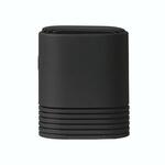 HE-K001 Opknoping Nek negatieve USB oplaadbare Ion Luchtreiniger Draagbare Huishouden Formaldehyde Verwijdering Draagbare Zuivering (Zwart)