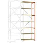 104219 Magazijnstelling basismodule 150 kg (b x h x d) 1000 x 1800 x 400 mm RVS RVS Metaal