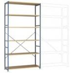 104229 Magazijnstelling uitbreidingsmodule 100 kg (b x h x d) 1475 x 1800 x 400 mm RVS RVS Metaal