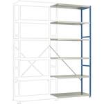META Regalbau 74356 Magazijnstelling uitbreidingsmodule 100 kg (b x h x d) 756 x 2500 x 336 mm Staal Verzinkt Verzinkt Metaal