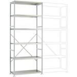 META Regalbau 2318 Magazijnstelling basismodule 100 kg (b x h x d) 1004 x 2000 x 404 mm Staal Verzinkt Verzinkt Metaal