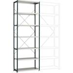 META Regalbau 2327 Magazijnstelling uitbreidingsmodule 100 kg (b x h x d) 1002 x 2500 x 404 mm Staal Verzinkt Verzinkt Metaal