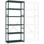 104133 Magazijnstelling basismodule 100 kg (b x h x d) 1200 x 1800 x 500 mm RVS RVS Metaal