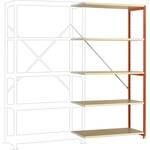 ZC251606NSTB Magazijnstelling uitbreidingsmodule 125 kg (b x h x d) 980 x 2500 x 610 mm Staal Poedercoating Hemelsblauw Metaal