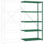 26031 Magazijnstelling basismodule 265 kg (b x h x d) 900 x 1800 x 410 mm Staal Verzinkt Verzinkt Hout