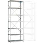 ZC21805ND Magazijnstelling basismodule 233 kg (b x h x d) 916 x 2000 x 836 mm Staal Poedercoating Hemelsblauw Staalbuisbodem