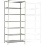 ZC251606ND Magazijnstelling basismodule 230 kg (b x h x d) 916 x 2500 x 636 mm Staal Poedercoating Hemelsblauw Staalbuisbodem