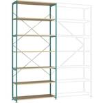 104186 Magazijnstelling uitbreidingsmodule 100 kg (b x h x d) 1475 x 1800 x 600 mm RVS RVS Metaal