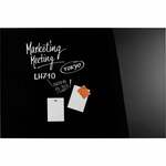 Magnetoplan Design 13408012 Glazen magneetbord (b x h) 1500 mm x 1000 mm Zwart