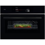 AEG TKK8N821T Inbouw oven met magnetron Zwart
