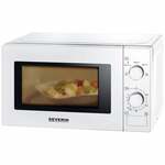 Severin MW 7770 Magnetron Wit 700 W Timerfunctie