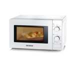 Severin MW 7773 Magnetron Zwart/zilver 800 W Heteluchtfunctie, Grillfunctie